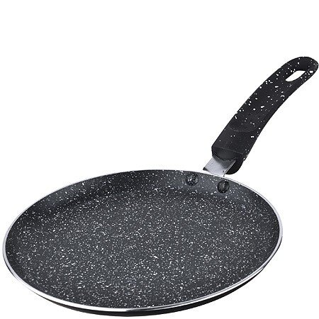 25685 (в уп.12шт.) - Блинница 22см, антипригарное [01110592] 25685 (в уп.12шт.) - Блинница 22см, антипригарное покрытие, мраморная крошка, индукционное дно, материал: алюминий.