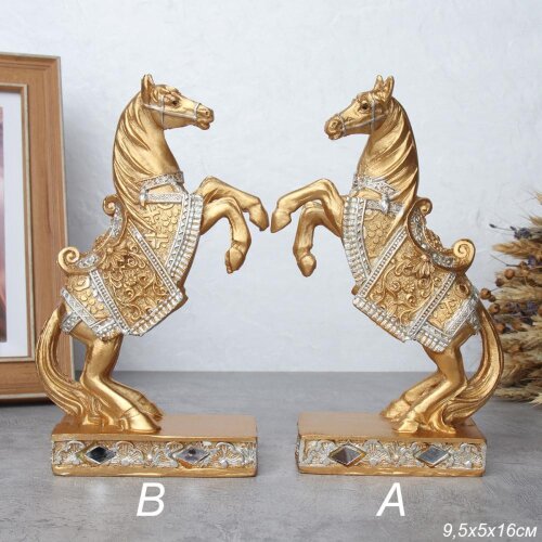 734627 (в уп.60шт.) - Статуэтка Лошадь 16см. / 910 [01111052] 734627 (в уп.60шт.) - Статуэтка Лошадь 16см. / 9104 /, материал: полистоун.