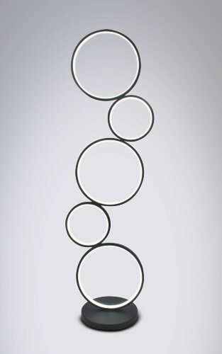 Х-L21006/5 BK H1215мм LED50W 3000-4000-6000K (1) с [01104877] Х-L21006/5 BK H1215мм LED50W 3000-4000-6000K (1) светильник напольный