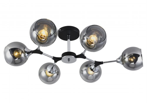 МС-XA1360/6 BK+CR (4) светильник потолочный [01102539] МС-XA1360/6 BK+CR (4) светильник потолочный