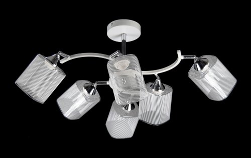 ВР-N6605/6 WT+CR D820*H280 мм (4) светильник потол [01110192] ВР-N6605/6 WT+CR D820*H280 мм (4) светильник потолочный