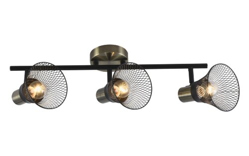 МС-DA6103/3 AB+BK (6) светильник потолочный [01101695] МС-DA6103/3 AB+BK (6) светильник потолочный