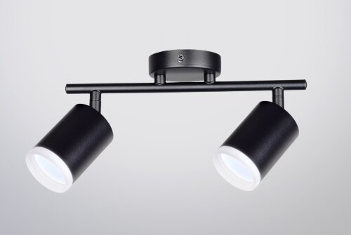 PRD-G 0016/2 BK+FR 265*80*185мм патрон: GU10 лампо [01109795] PRD-G 0016/2 BK+FR 265*80*185мм патрон: GU10 лампочки в комплект не входят (20) светильник потолочный