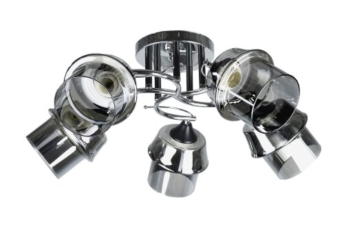 Д-W3003/5 CR+BK (4) светильник потолочный [01103082] Д-W3003/5 CR+BK (4) светильник потолочный