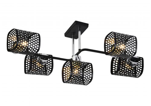 МС-XA1373/5 BK+CR (4) светильник потолочный [01102764] МС-XA1373/5 BK+CR (4) светильник потолочный
