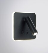 KL-RDL033S BK Led 7+1W 4000K Размер: 15*15*8,5см ( [01109453]