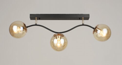 ВР-K2337/3 BK+FGD L740*W130*H270мм (6) светильник [01109602] ВР-K2337/3 BK+FGD L740*W130*H270мм (6) светильник потолочный