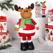 706146 (в уп.36шт.) - Фигурка Олень на телескопиче [01110672]