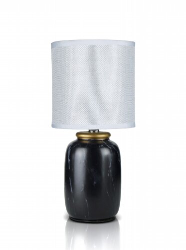 В-HS8476 black+white shade, размер: 130*130*280мм [01103880] В-HS8476 black+white shade, размер: 130*130*280мм (24) светильник настольный