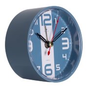 В7-021 (40) Будильник кварц, корпус синий "Классик [01108143]