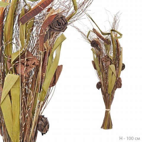 637409 (в уп.12шт.) - Композиция из сухоцветов H=1 [01104051] 637409 (в уп.12шт.) - Композиция из сухоцветов H=100см. /38691/