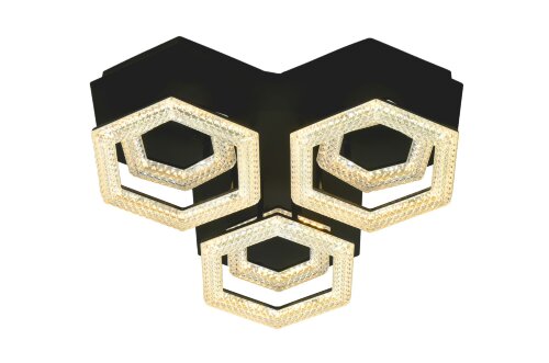 Д3730/3+3C BK Led 132W 3000K+4000K+6500K диммер (1 [01103499] Д3730/3+3C BK Led 132W 3000K+4000K+6500K диммер (1) светильник потолочный