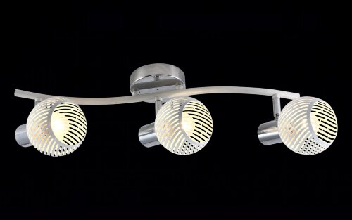 МС-DA6107/3 WH+CR (6) светильник потолочный [01101704] МС-DA6107/3 WH+CR (6) светильник потолочный