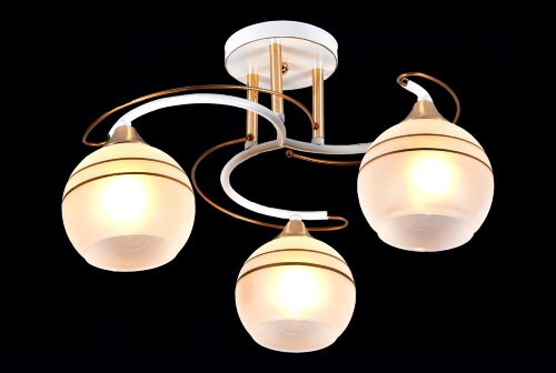 МС-XA1209/3 WH+FGD (6) светильник потолочный [01102560] МС-XA1209/3 WH+FGD (6) светильник потолочный