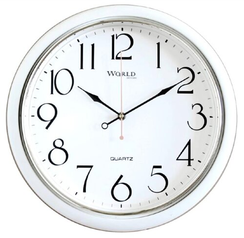 3178K W (в кор.10шт.) - Часы настенные WORLD. Корп [01106881] 3178K W (в кор.10шт.) - Часы настенные WORLD. Корпус выполнен из пластика. Циферблат закрыт стеклом. Механизм кварцевый плавного хода. Питание от батарейки АА (в комплект не входит). Размер модели: 380*380*45 мм.