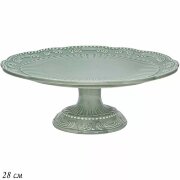 488759-РСВ (в уп.4шт.) - Тортовница на ножке 28 см [01104350]