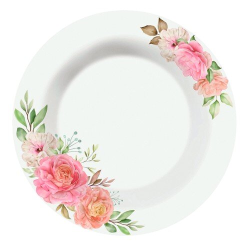 564261-РСВ (в уп.1наб.) - Салатник 440мл./15,3см, [01110647] 564261-РСВ (в уп.1наб.) - Салатник 440мл./15,3см, набор 6шт. JEWEL 7265 "Жизель" (ПС0067-48), материал: стеклокерамика.