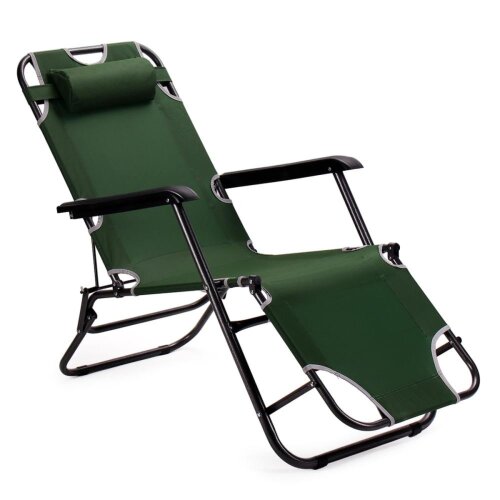 726960 (в уп.4шт.) - Кресло шезлонг, зелёный №4, м [01109744] 726960 (в уп.4шт.) - Кресло шезлонг, зелёный №4, максимальная нагрузка 100кг, размер: 47х152х93см. материал: сталь, полиэстер.