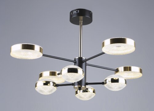 ВР-YH871/4+4 COFFEE+GD 60W 3000+6500K диммер (1) с [01105509] ВР-YH871/4+4 COFFEE+GD 60W 3000+6500K диммер (1) светильник потолочный