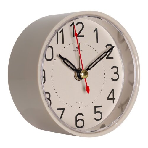 В7-023 (40) Будильник кварц, корпус бежевый "Класс [01108145] В7-023 (40) Будильник кварц, корпус бежевый "Классика" "Рубин"