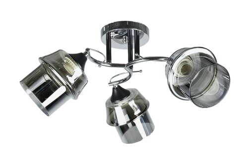 Д-W3003/3 CR+BK (6) светильник потолочный [01103081] Д-W3003/3 CR+BK (6) светильник потолочный