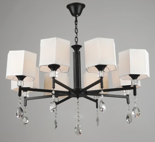 ВР-NH5742/8 BK D770*H490/H720мм (2) светильник пот [01106698] ВР-NH5742/8 BK D770*H490/H720мм (2) светильник потолочный