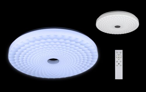 1212621 &quot;АРИЭЛЬ&quot; 120Вт НББД-RC-Р-1 (480*80, основа [01110907] 1212621 "АРИЭЛЬ" 120Вт НББД-RC-Р-1 (480*80, основание 450 мм) с ИК ДУ TANGO РОССИЯ ЦВЕТНАЯ УПАКОВКА, Светильник LED настенно-потолочный