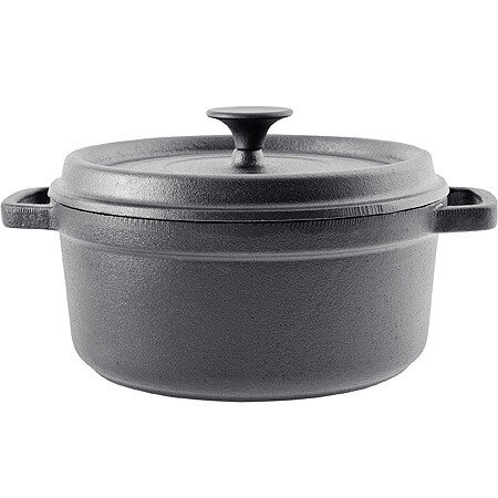 29814 (в уп.2шт.) - Кастрюля с крышкой 3,5л, 24см, [01110585] 29814 (в уп.2шт.) - Кастрюля с крышкой 3,5л, 24см, материал: чугун.