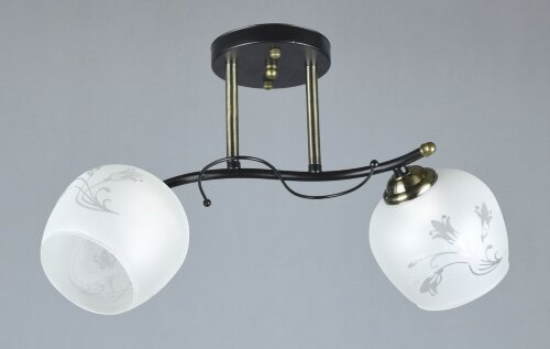 С-YX8700/2 BK+GD (6) АКЦИЯ светильник потолочный [01095853] С-YX8700/2 BK+GD (6) АКЦИЯ светильник потолочный