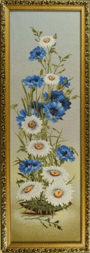 Z Ромашки вертикальные (115*35) Г/Т, К3 [01071554] Z Ромашки вертикальные (115*35) Г/Т, К3