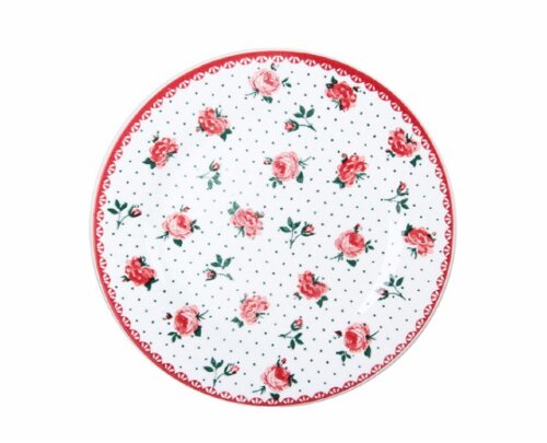 00110526 (в уп.60шт.) - Тарелка десертная D=20см. [01109935] 00110526 (в уп.60шт.) - Тарелка десертная D=20см. "Английский ситец" YX21031FP80 , материал: фарфор.