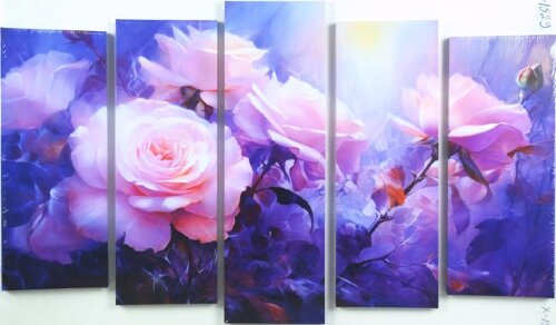 125*80/5 X-1529 - Модульная картина [01106233] 125*80/5 X-1529 - Модульная картина