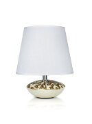 К-AN380E-5.5" Coffe+White shade H21см (24) светиль [01104484]