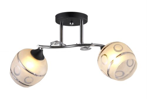 ВР-N2284/2 BK+CH (6) светильник потолочный [01079281] ВР-N2284/2 BK+CH (6) светильник потолочный