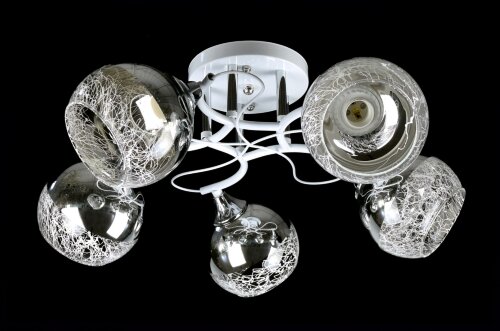 Д-W3043/5 WH+CR (4) светильник потолочный [01103393] Д-W3043/5 WH+CR (4) светильник потолочный