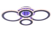 МС-LI8881/4 NICKEL (BL+YL) Led 116W+84W 3000K-4000 [01097766]