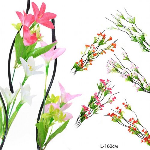 641070 (в уп.140шт.) - Сухоцвет, набор 5 штук, H=1 [01098518] 641070 (в уп.140шт.) - Сухоцвет, набор 5 штук, H=160см. /39-7/