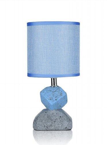 В-HS8358 blue, размер: 130*130*255мм (24) светильн [01100328] В-HS8358 blue, размер: 130*130*255мм (24) светильник настольный