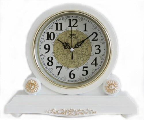 3824R WG (в кор.10шт.) - Часы настольные WORLD, кв [01092630] 3824R WG (в кор.10шт.) - Часы настольные WORLD, кварцевый механизм плавного хода от бат АА, размер: 260х300х75мм, материал: пластик, стекло.
