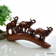 636600 (в кор.20шт.) - Статуэтка Пять слонов /QD33 [01083549]