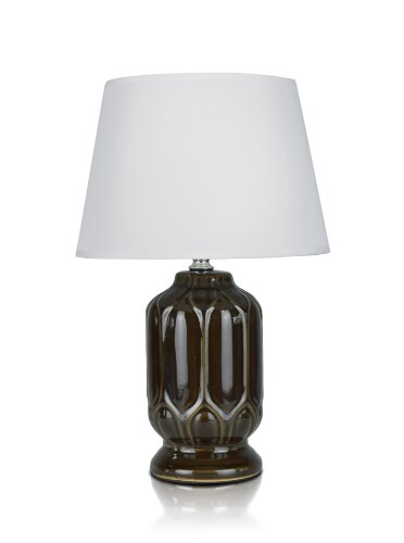 А-LE768 Brown+White абажур, размер: 230*230*360мм [01104288] А-LE768 Brown+White абажур, размер: 230*230*360мм (16) светильник настольный