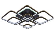 МС-DK6013B/8 BK+GOLD STRIP (RGB) Led 180W+8W 3000K [01102465]