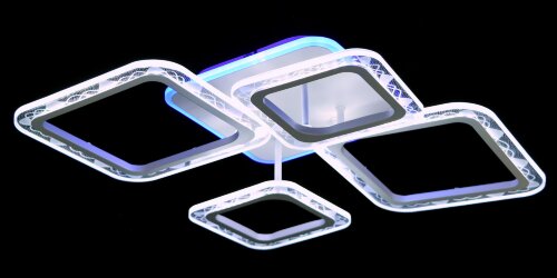 Х20317/2+2+1 WT АКЦИЯ подсветка 3000+BL LED 92W 30 [01094412] Х20317/2+2+1 WT АКЦИЯ подсветка 3000+BL LED 92W 3000K-6000K диммер (1) светильник потолочный