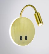 KL-RDL043 Brass Led 9+3W 4000K Размер: D14см (40) [01109464]