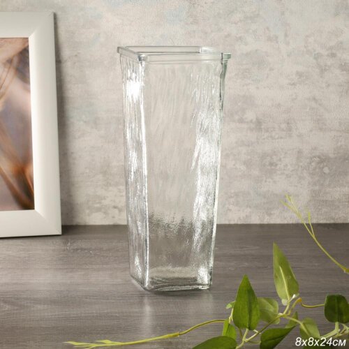 730454 (в уп.24шт.) - Ваза для цветов 24см. / WRD- [01109551] 730454 (в уп.24шт.) - Ваза для цветов 24см. / WRD-126 / без индивидуальной упаковки, материал: стекло.