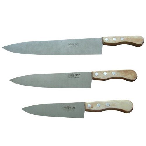 402217-РСВ (в уп.12наб.) - Набор ножей "Поварская [01096304] 402217-РСВ (в уп.12наб.) - Набор ножей "Поварская тройка" 3пр. (С119)