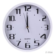 698369 (в уп.30шт.) - Часы настенные 30см. / 381-1 [01108247]