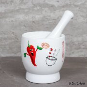 589359 (в уп.60шт.) - Ступка с пестиком 9,5х10,4см [01106351]