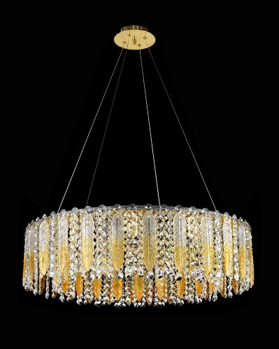 БЖ5087/800 GD+S (1) D800*H210мм E14*12 светильник [01108656] БЖ5087/800 GD+S (1) D800*H210мм E14*12 светильник потолочный