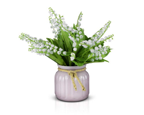 Букет Ландыши, размер: высота 30 см., ширина 30 см [01089027] Букет Ландыши, размер: высота 30 см., ширина 30 см., материал: керамика РУЧНАЯ РАБОТА